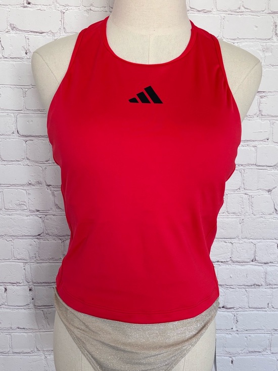 ADIDAS Primelist Pure Ruby Racerback 3-Stripes Bra Tank--NWT--L - Picture 10 of 16